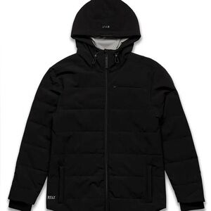 BYLT Basics Black Drop Cut Puffer Jacket